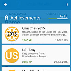 Google Play Games achievements